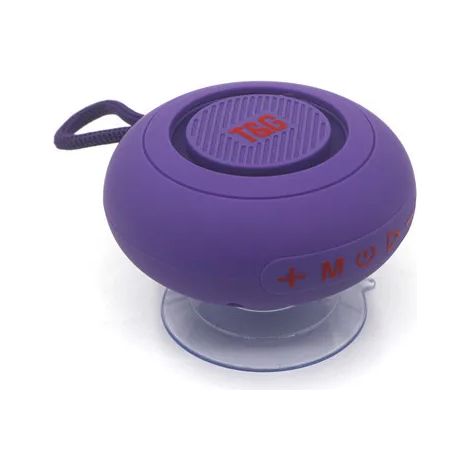 (TG442 Violet) Enceinte Bluetooth pour salle de bain, caisson de basses sans fil, mini enceinte Bluetooth d'extérieur (1/5)