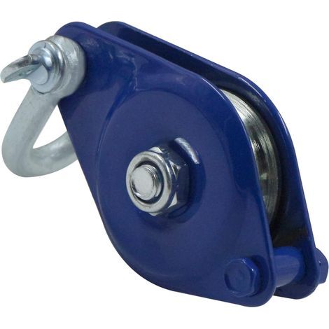 Polea simple de acero inoxidable - Polea de cable de elevación orientada en forma de U, adecuada para fábricas, minas, agricultura, construcción, centrales eléctricas, almacenamiento y transporte de c (1/4)