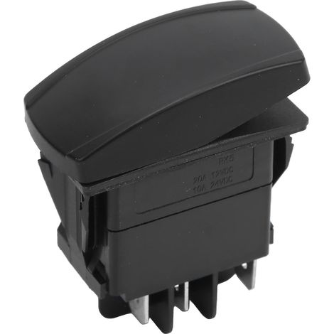 Interrupteur à bascule pour ruban LED, 5 broches, fonction marche/arrêt, indice de protection IP66 (1/5)