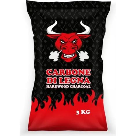 Carbonella de madera Toro para barbacoa 3 kg