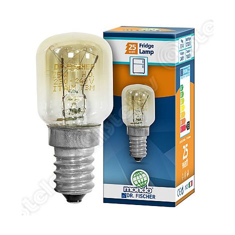 Lampe 25W E14 55304072 pour Congélateur ARTHUR MARTIN, BOSCH, ELECTROLUX, SIEMENS (1/2)