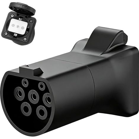 Type 2 to Schuko Adapter 3.5KW 16A 220V (1/5)