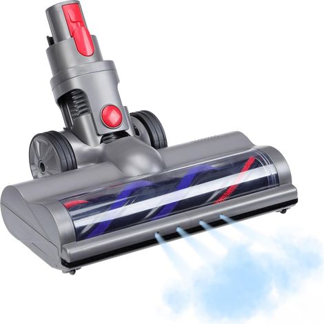 Turbo Brosse motorisée électrique compatible pour Dyson, Brosse Électrique Compatible pour Dyson V7 V8 V10 V11 V15 Entraînement Direct Brosse Turbo avec 4 Lumières LED (1/5)