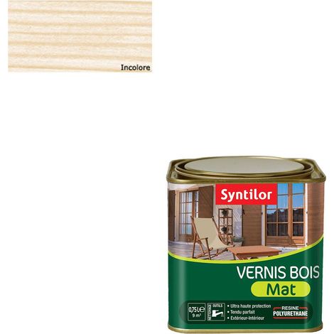 Vernis Bois Incolore Mat 0,75L