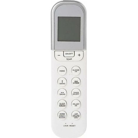 1Pc Remote Control Compatible Air Conditioner - Midea Rg36f /bgef Rg36f2 /bgef Rg36f4 /bgef (1/5)