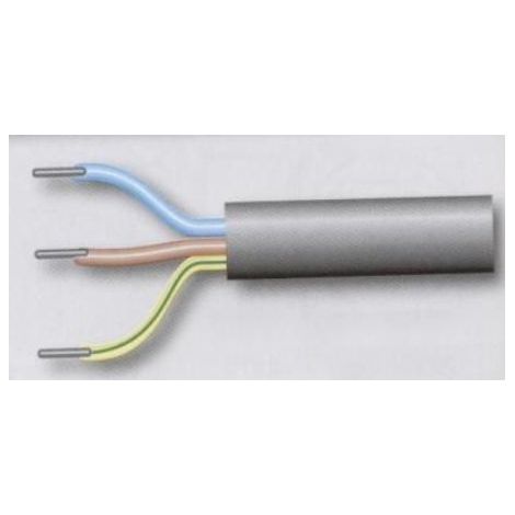 Câble électrique 1.5mm² gris 3 conducteurs SOMFY (1/2)