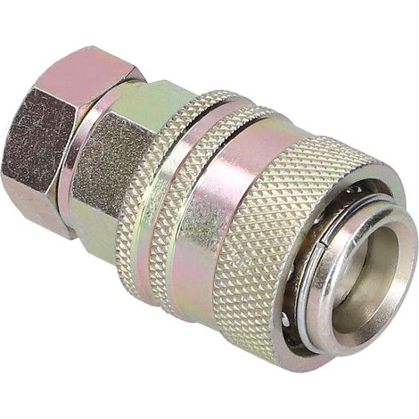 Adaptateur de Test Hydraulique à Connexion Rapide Femelle, Connecteur de Mesure de Pression PT/PPT G1/8 Pouce (1/5)