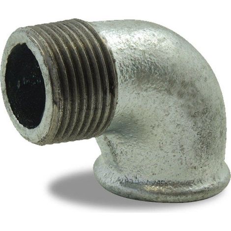 Coude 90° fonte galvanisée Mâle Femelle - 92-1500920002000 - Codital