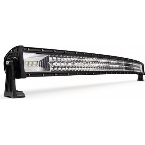Barra LED de panel curvo, lámpara de trabajo AWL47, 729 W, 130 cm, 58320 lm, 12 V, 24 V, amio-03258 (1/5)