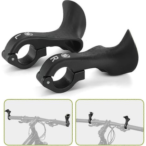 Ergonomic Bike Grips, Ergonomic Bike Handlebar Grips, Anti-Slip Bike Grips for MTB, MTB Bike Grips, Bike Handlebar Ends (21.8-22.2mm) (1/5)