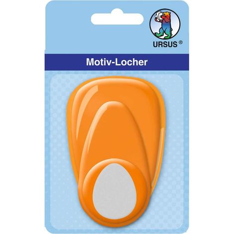 Perforatrice à Motif avec Levier, Moyen, œuf, Environ 25,4 mm, Orange, 19480020 (1/5)