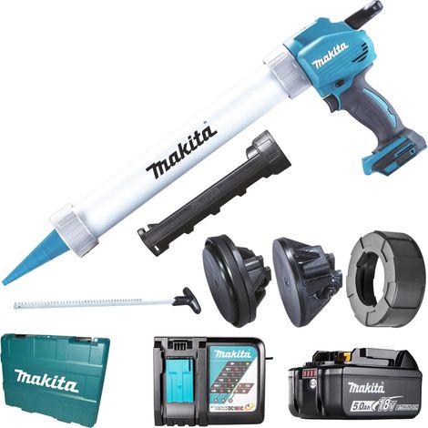 Pistolet à mastic LXT ® 18V - MAKITA - avec 1 batterie 2Ah - chargeur - coffret - DCG180RA (1/4)