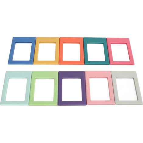 Lot de 10 aimants de 7,6 cm pour réfrigérateur, cadres photo magnétiques, pour classeurs, armoires de rangement et lave-vaisselle. (1/5)