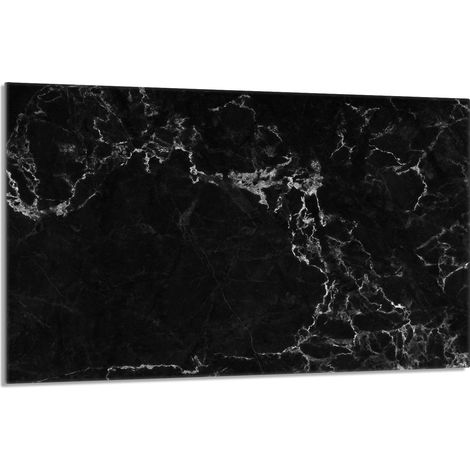 Placa de protección de horno de vidrio 80x52 Mármol (1/5)