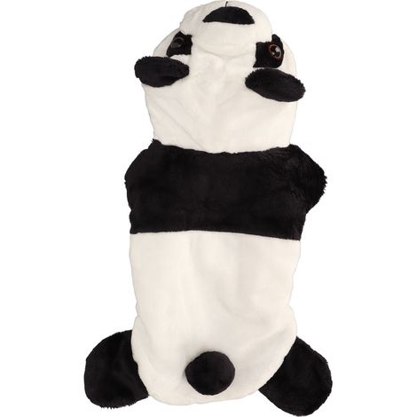 Vêtements pour chien Panda, Protection des cheveux, Anti-coup de soleil, maintien au chaud, mignon sweat à capuche, automne hiver, vêtements pour animaux de compagnie pour Halloween, blanc S (1/5)