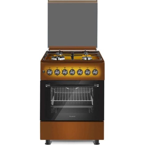 LAREL L60EM CUCINA 60X60 4 FUOCHI A GAS E FORNO ELETTRICO - MARRONE SFUMATO (1/5)