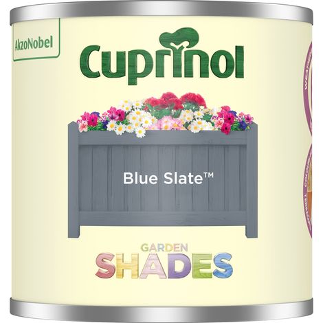 Cuprinol Garden Shades Tester Paint Pot - 125ml - Blue Slate