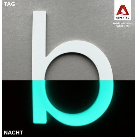 Alpertec Klebebuchstabe B Hausnummern Hausnummerschild