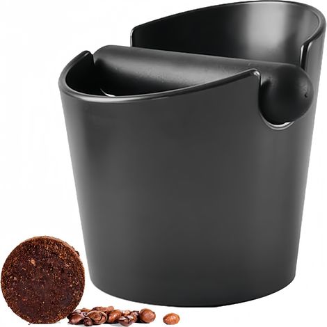 Récipient à marc de café avec tige métallique amovible 12 5 × 10 cm Noir (1/5)