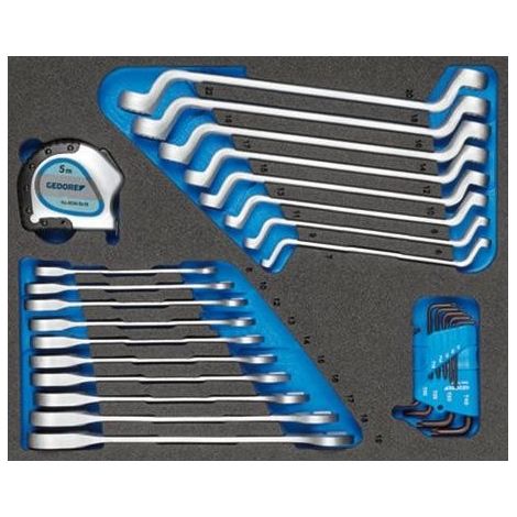 TS-308 Assortimento di attrezzi nei moduli Check-Tool 308 pezzi