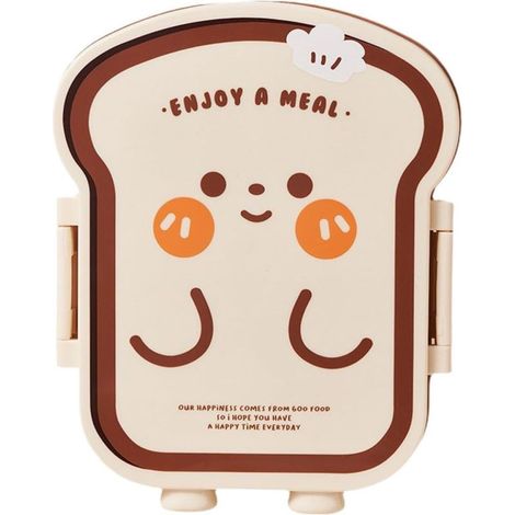Boîte à bento motif dessin animé, plusieurs compartiments (1/5)