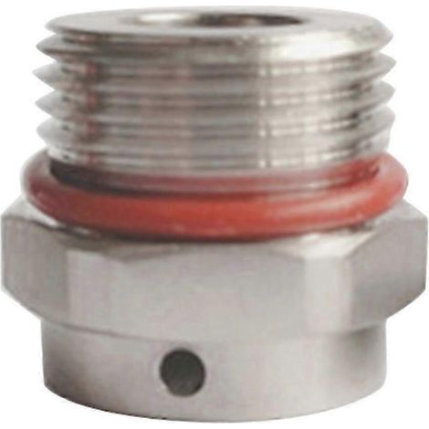 Valves de ventilation étanches en acier inoxydable M5 M-6 M12 M16 M20 à visser, bouchon de protection, valves de ventilation métalliques, couleur : M20x1,5 (1/4)