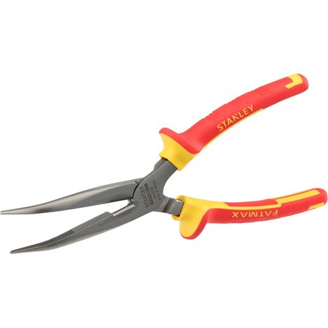 Stanley - Pinze a becco lungo piegate, lunghezza 20 cm 0-84-008