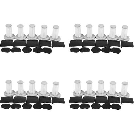 Kit de 20 filtres HEPA pour aspirateur à main Xiaomi Deerma DX700 DX700S - Pièces détachées et accessoires (1/5)
