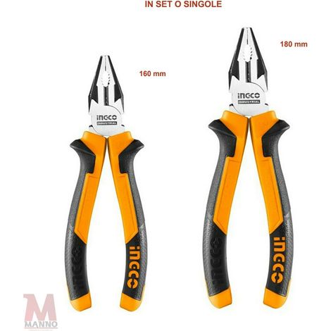 Pinza multifunzione con cesoia 160 mm