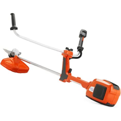 Husqvarna – Débroussailleuse à batterie 36V – Moteur sans balai – Poids 3.8kg – Double sens de rotation – Harnais balance 35 B inclus