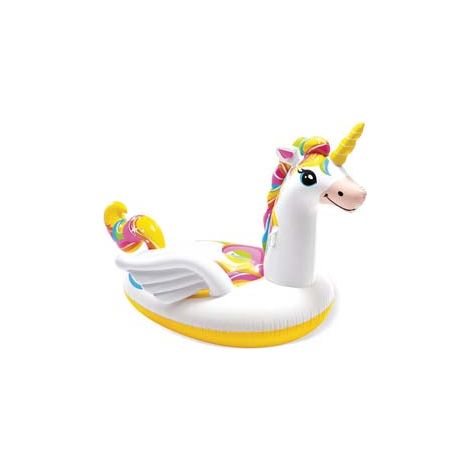 ISOLA GRANDE GONFIABILE UNICORNO  cm.251x163x145  peso kg.5,10 (57291)    INTEX