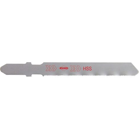 RUKO 20x Lame de scie sauteuse 8012 HSS ondulée - 3238012