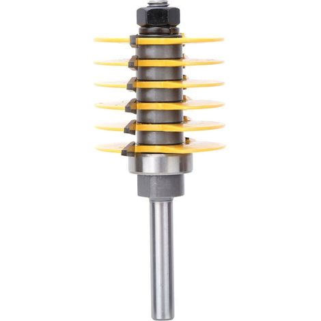 8-mm-Schaftfräser zum Nutenfräsen, für Holzbearbeitung, Verbindungsfräsen, Holzzuschnitte und Heimwerkerprojekte (1/5)
