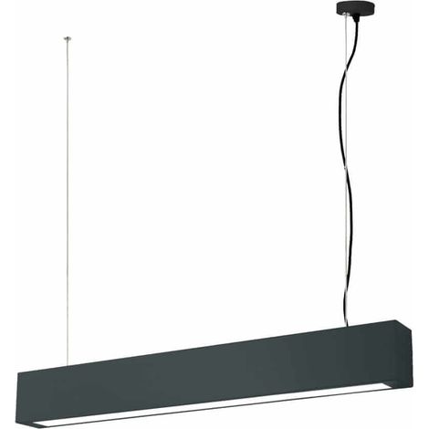 Lampada sospensione LED Ibros Light Prestige nera 18W (1/3)