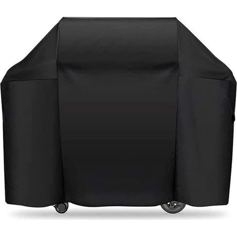 Outdoor-Barbecue-Abdeckung aus robustem 210D Oxford-Gewebe, wind- und UV-beständig. (1/4)