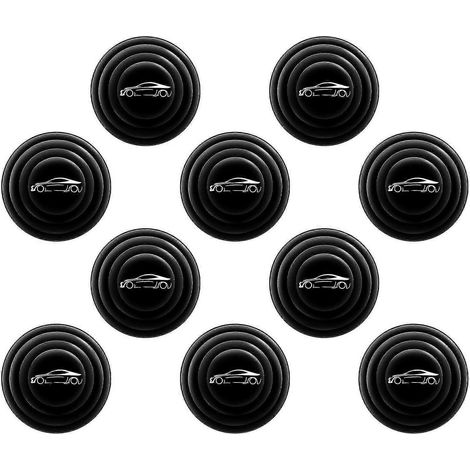 10 amortisseurs de portières de voiture, anti-collision, insonorisés, mini-tapis anti-choc en silicone pour coffre (1/5)