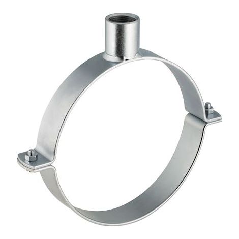 GEBERIT TUBE COLLIER DE SERRAGE GALVANISÉ AVEC MANCHON R 1 DN200 370840001 370.840.00.1 (1/2)