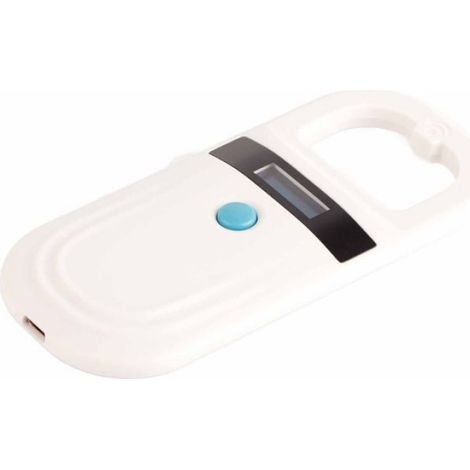 Lecteur pour animaux de compagnie Scanner d'identification de puce animale rechargeable Microchip Scanner bricolage badge (1/4)