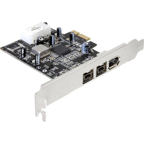 Adaptador de grabación de vídeo Delock PCI Express Card FireWire A/B