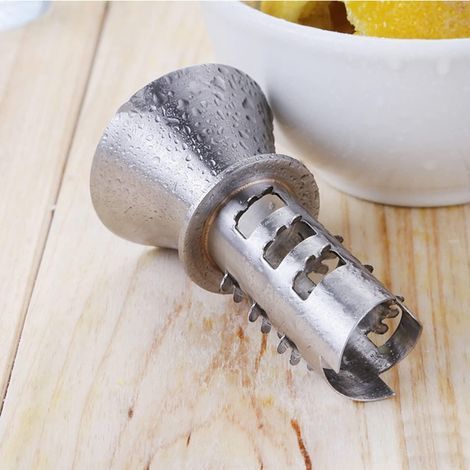 The best stainless steel manual lemon juicer, citrus press, reamer, 18/8 stainless steel hand citrus juicer and lemon pourer (1/5)