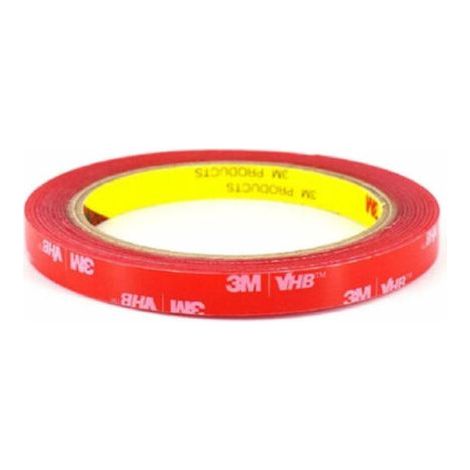 3M VHB 4910 Double Sided Transparent Extra Strong, Adhesive Tape, Waterproof and Ultra Resistant to High Temperatures for Decoration & Fixing of Cars, Home (6mm x 3m) (1/4)