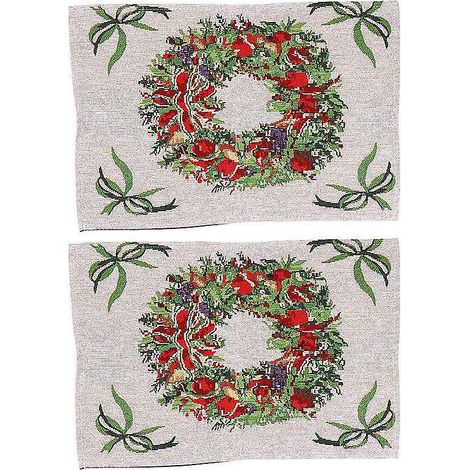 Lot de 2 sets de table de Noël (1/3)