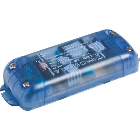 convertisseur électronique - 12w - 700ma - europole 4271