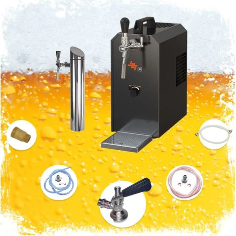 Ensemble complet - Tireuse a biere avec pompe à membrane - JET 30K machine a biere, pompe a biere 1 ligne, 30 litres/h, professionnelle, KEG: sans