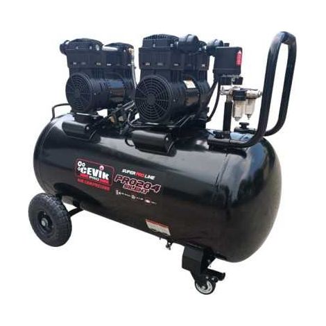 Compresor silent 180l 4hp s/a pro ca-pro204silent CEVIK