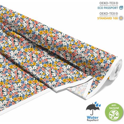 TESSUTI DECORATIVI PER ESTERNI OXFORD - Motivo Fiori I DX5252 (1/5)