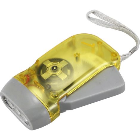 Lampe torche LED à dynamo, dynamo, à manivelle, pour le camping (1/4)