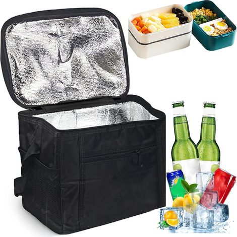 Sac isotherme pliable, sac de pique-nique, sac à lunch, sac à glace, mini sac isotherme pliable, mini sacs isothermes, petit sac thermique pliable, sac à lunch isotherme, glacière pour pique-nique (1/5)