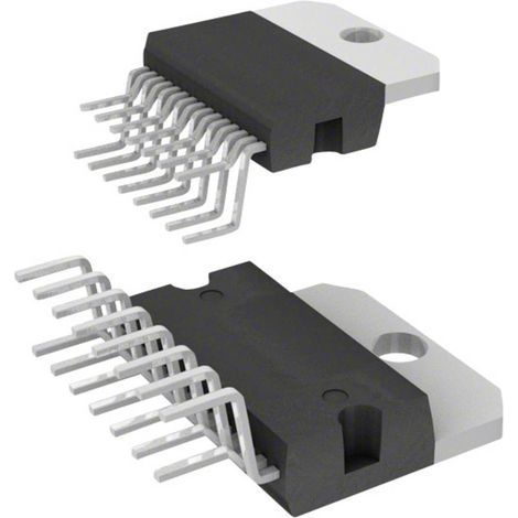 CI linéaire - Amplificateur audio STMicroelectronics TDA7293V 1 canal (mono) Classe AB Multiwatt-15 1 pc(s) Q637321 (1/2)