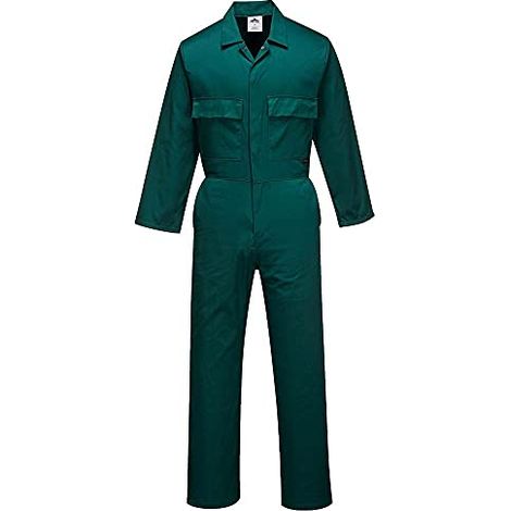 Tuta Euro Work Verde bottiglia XL - FR(50-52) - UK(40-41) (1/3)